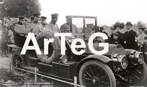 Abzug foto 1910 kronprinz - ca.,