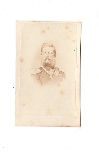 Cdv foto kronprinz friedrich - foto,