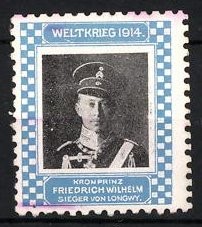 Reklamemarke kronprinz - reklamemarke,