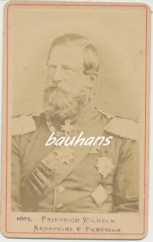 Cdv friedrich wilhelm - cdv,