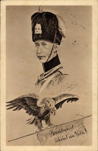 Künstler kronprinz - ak,