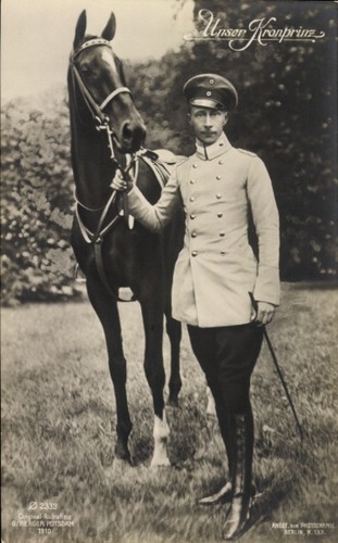 Kronprinz wilhelm von - ak,