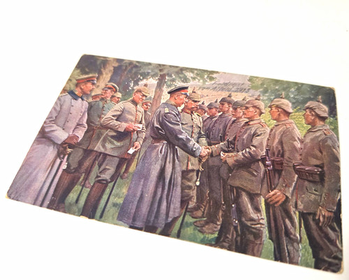Feldpostkarte 1918 - •,