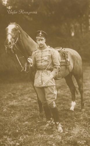 Kronprinz wilhelm als husar - kronprinz,