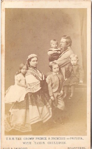 Cdv photo kronprinz friedrich - photo,