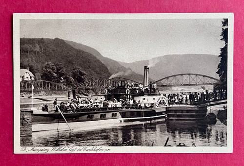Bad karlshafen 1925 - ak,