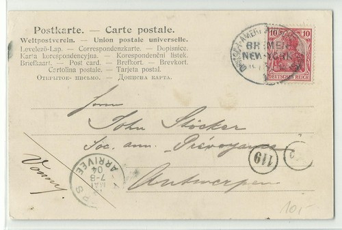 Deutsch amerikanische seepost - deutsch,
