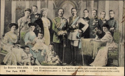 Deutsches kaiserhaus - ak,