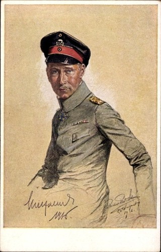 Künstler kronprinz wilhelm - künstler, ak