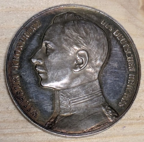 990 medaille silber kronprinz - .990,
