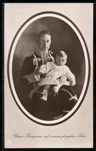 Foto kronprinz wilhelm - foto-ak,
