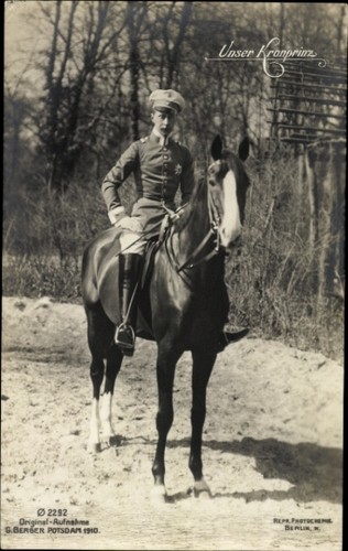 Kronprinz wilhelm von - ak,