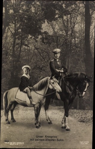 Kronprinz wilhelm von - ak,