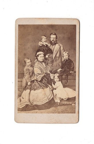 Cdv foto kronprinz friedrich - foto,