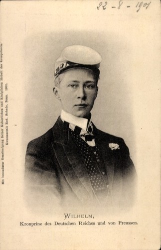 Kronprinz wilhelm von - ak,