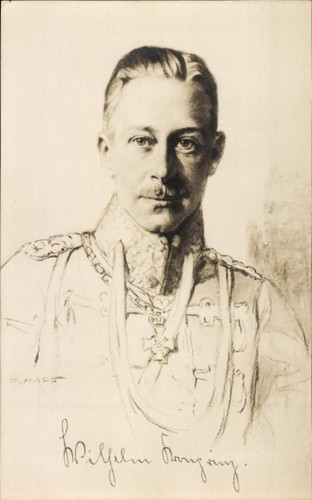 Künstler kronprinz - ak,